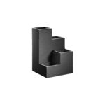 Doniczka kaskadowa Kubus 40 x 40 x 60 cm antracytowa