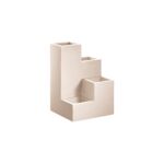 Doniczka kaskadowa Kubus 40 x 40 x 60 cm piaskowa