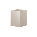 Doniczka Kubus wys. 40 cm piaskowa