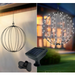 Lampion solarny wiszący 30 cm