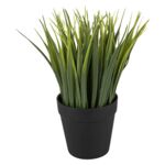 Sztuczna trawa dekoracyjna w doniczce