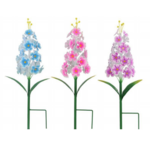 Dekoracja metalowa duży kwiat 53 cm różne kolory 1 szt.