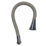 Wylewka elastyczna 2-funkcyjna, mosiężny gwint 3/4", L-550 mm szary Axus