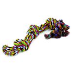 Zabawka ze sznurka 3 węzły 600 g wielokolorowe Dingo