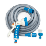 Zestaw węża rozciągliwego 5/15 m z pistoletem 7-funkcyjnym
