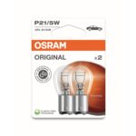 Żarówka samochodowa P21/5W BAY15d 12 V 2 sztuki Osram