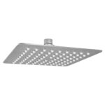 Deszczownia kwadratowa Slim 20 cm metalowa chrom Ferro