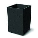 Doniczka DSIH400E Sierra Square High Beton Effect czarny beton