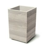 Doniczka DMAH400W Madera Eco Wood biały