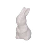 Królik ceramiczny 6 x 5 x 11 cm biały