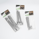 Szpilka metalowa galwanizowana w kształcie "G" 6 x 20 cm 10 sztuk Bradas