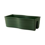 Donica balustradowa FALA 60 cm malachit