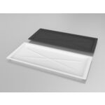 Podstawka pod suszarkę szeroka 50 x 22,5 cm biały