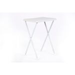 Stolik turystyczny plastikowy biały