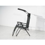 Fotel z podnóżkiem i daszkiem