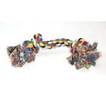 Zabawka ze sznurka 2 węzły 270 g wielokolorowe Dingo