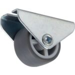 Rolka meblowa stała 30 mm/15 kg guma