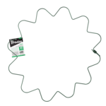 Obręcz falista do roślin stalowa 40 cm Bradas