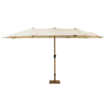 Parasol potrójny beżowy