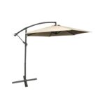 Parasol boczny śr. 300 cm beżowy