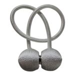 Upinacz do firan 10 x 10 cm szary