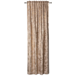 Zasłona na taśmie VELORA 140 x 260 cm beżowo-złoty