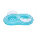 Podwójne koło do pływania 188 x 117 cm niebieskie