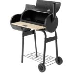 Grill węglowy z wędzarnią 60 x 30 cm LUND