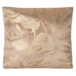 Poszewka VELORA 45 x 45 cm beżowo-złoty