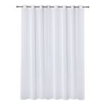 Firanka z kółkami Mira 290 x 280 cm biały