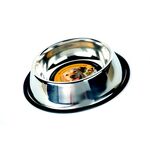 Miska metalowa z gumową podkładką 0,3 l Dingo