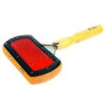 Szczotka drewniana jednostronna igły metalowe Dingo