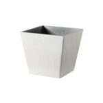 Donica plastikowa 1001 wym. 49 x 49 cm ecru