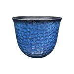 Donica plastikowa COMB śr. 39 cm niebieska