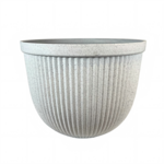 Donica plastikowa SOUTHLAKE ROUND GALVI śr. 25 cm ecru