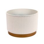 Donica plastikowa 1006 śr. 30 cm ecru