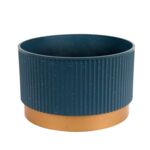 Donica plastikowa 1006 śr. 33 cm niebieska