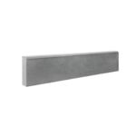 Obrzeże betonowe szare 100 x 8 x 25 cm BRUK-BET