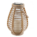 Latarenka solarna 26 cm ciepły biały