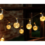 Girlanda solarna 4,5 cm 4 m biały ciepły