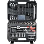 Zestaw narzędziowy 1/4", 1/2" KPL 93 elementy YATO