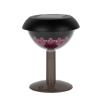 Lampka solarna stojąca/wbijana czarna