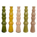 Wazon ze szkła z recyklingu 32 cm różne kolory 1 szt.