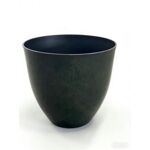 Donica plastikowa 1007 śr. 33 cm zielona