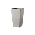 Donica plastikowa 1002 wym. 26 x 26 beżowa
