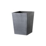 Donica plastikowa 1004 wym. 42 x 42 cm szara