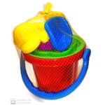 Komplet do piasku słonik mix kolorów