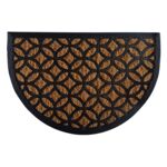 Wycieraczka gumowo-kokosowa Fred 60 x 40 cm brązowy