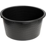 Kastra budowlana okrągła 90/2,4kg czarna VOREL