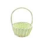Koszyk wiklinowy 22 x 28 cm zielony